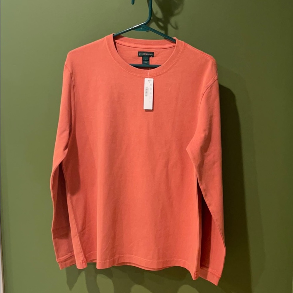 J Crew Heritage Jersey LongSleeve Shirt, NWT